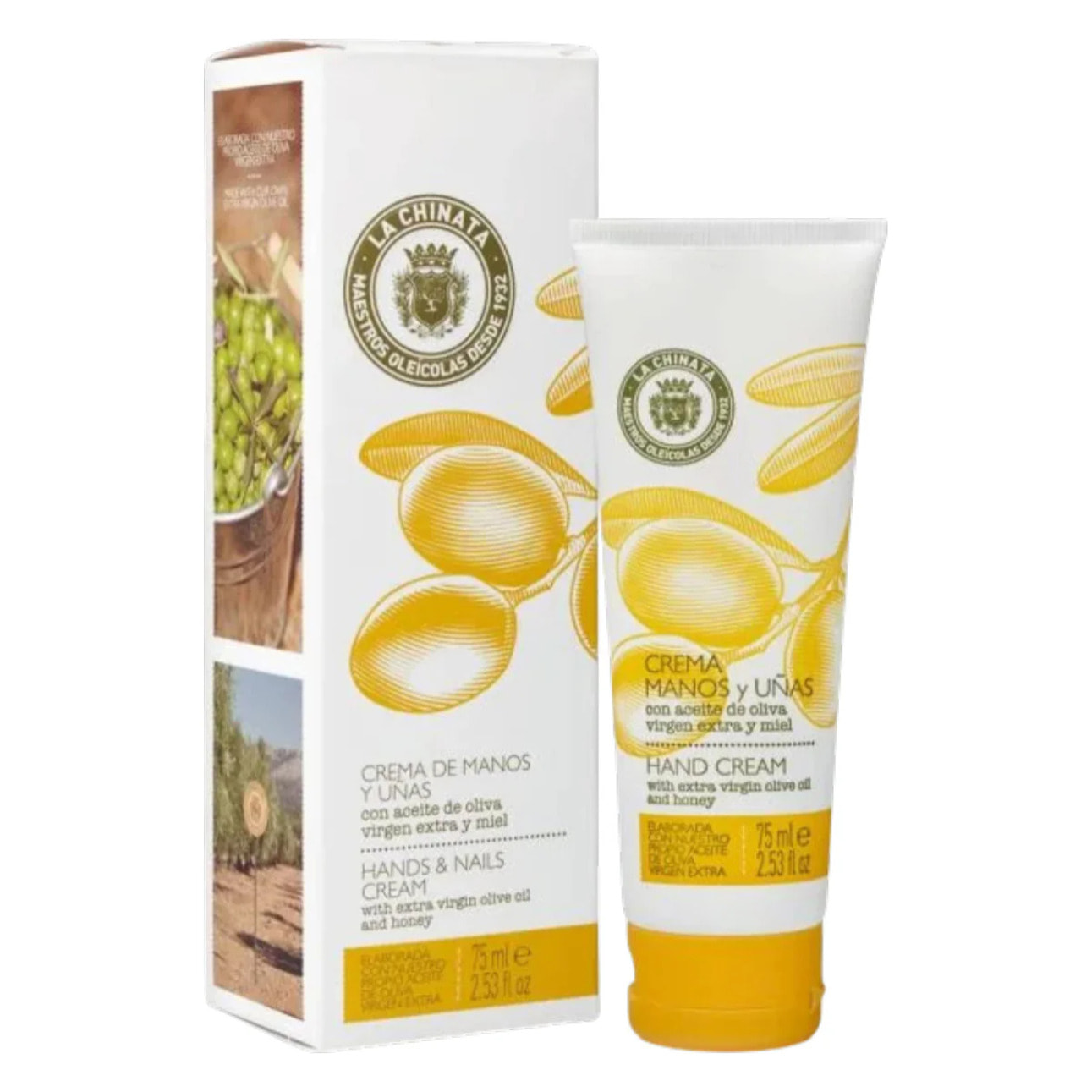 Crema de Manos y Uñas con AOVE & Miel La Chinata 75 ml