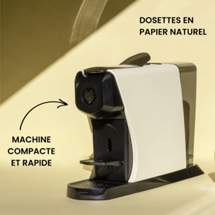 Cafetière à dosette MALONGO EOH CREME PASTEL
