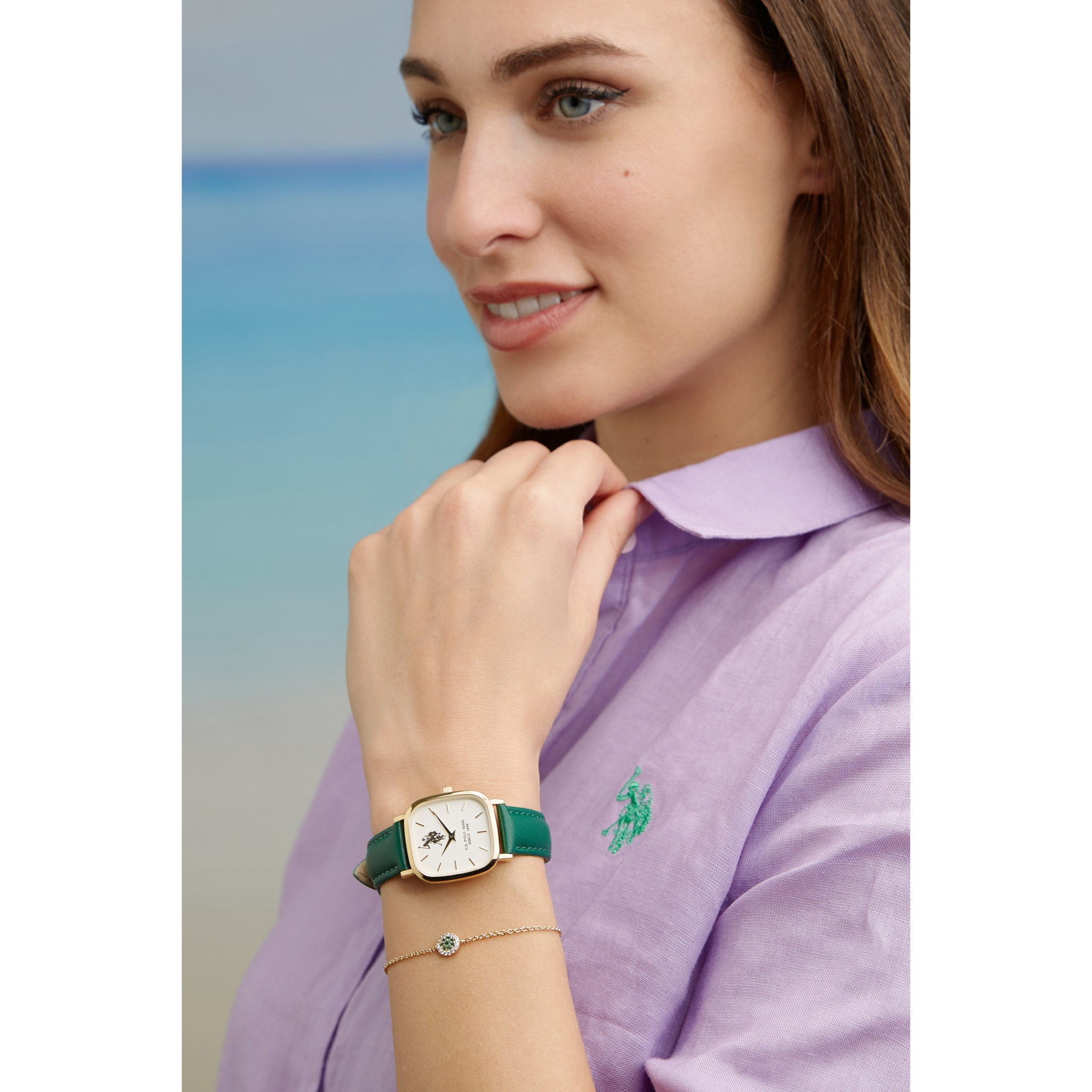 Orologio U.S. Polo Assn. In pelle