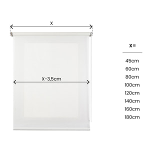 Store Tamisant SOFT Blanc