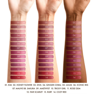 MATT ICON Rossetto dal finish matt vellutato