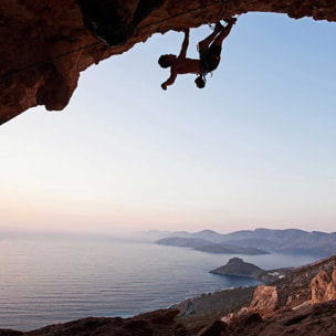 Tableau Tableau photo escalade Tableau plexiglas