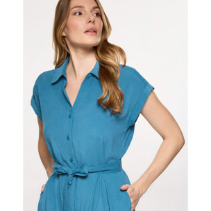 Vestido Midi Turquesa - Veronique II