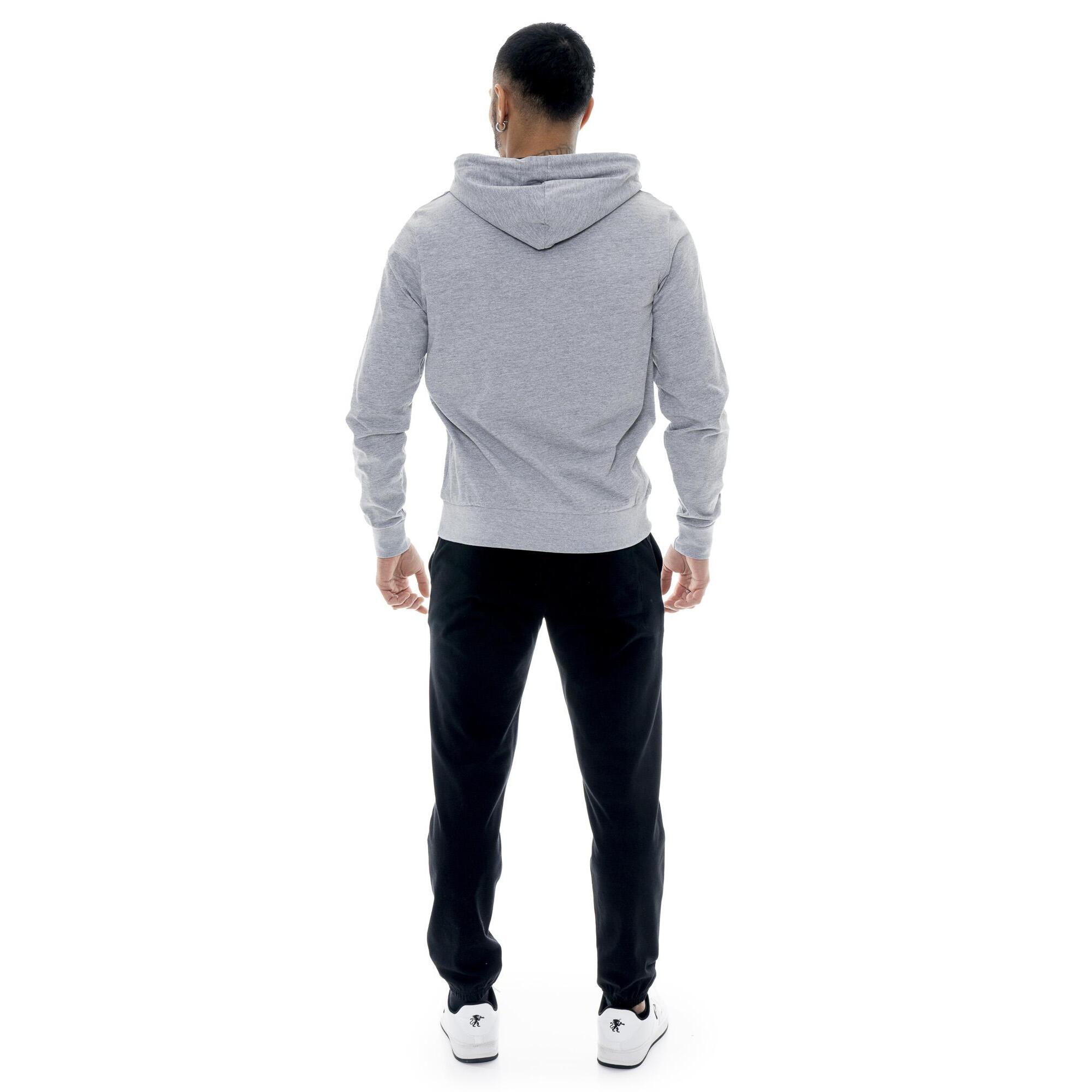 Tuta da uomo in cotone non garzato con cappuccio Leone Boxing legend