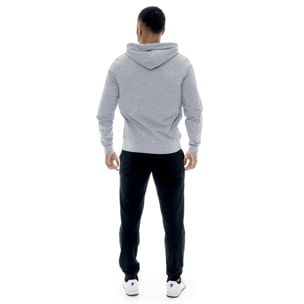 Tuta da uomo in cotone non garzato con cappuccio Leone Boxing legend