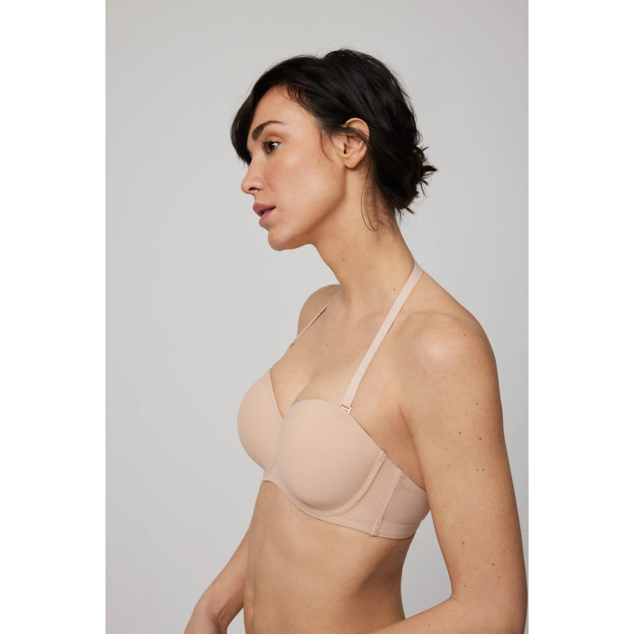 Reggiseno senza spalline multiposizione, coppe B e C, coppe B e C