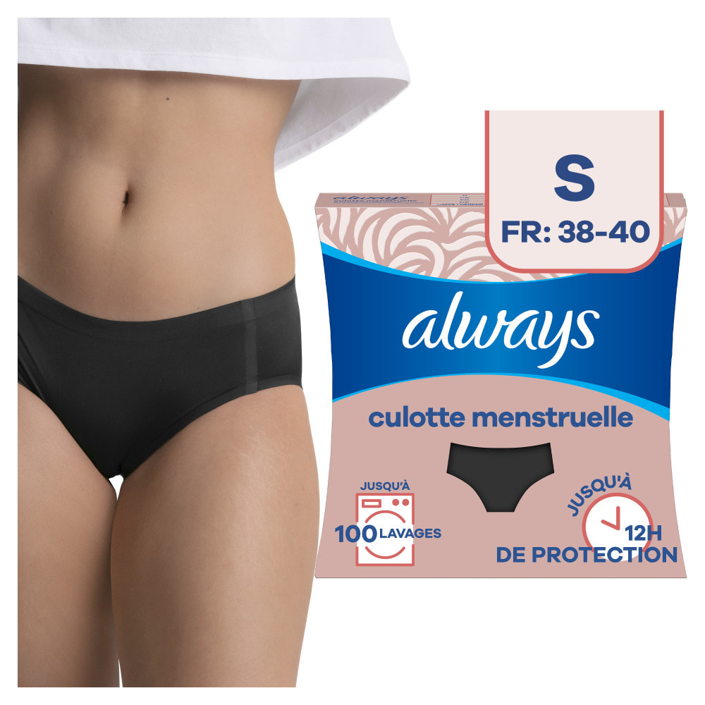 2 Culottes Menstruelles Lavables Taille 38-40