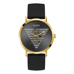 Reloj Guess GW0503G1 Hombre Analogico Cuarzo con Correa de Silicona