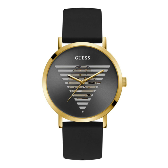 Reloj Guess GW0503G1 Hombre Analogico Cuarzo con Correa de Silicona