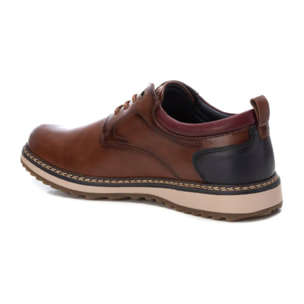 Zapato blucher/derby camel