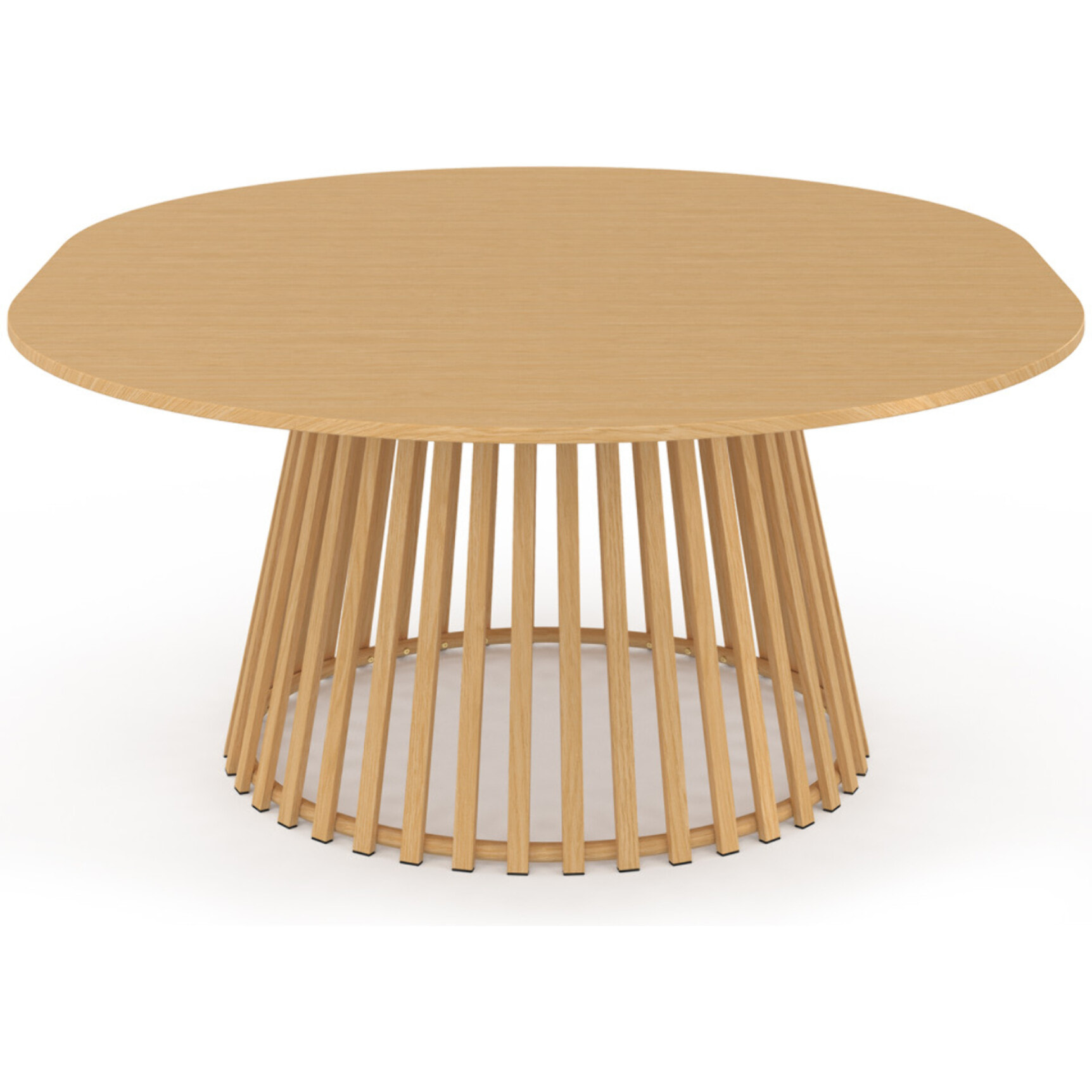 Table de jardin ronde extensible Hortensia Ø160-200cm