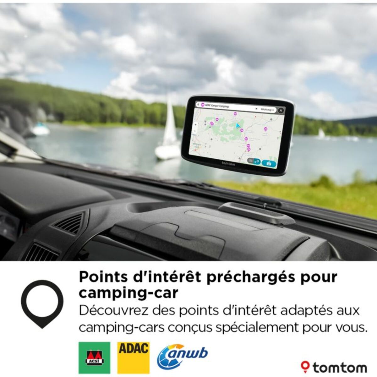 GPS TOMTOM GO Camper Tour 6 2eme génération