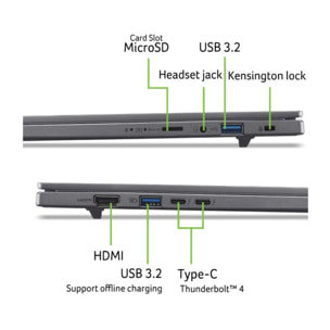 Ordinateur portable ACER Aspire 16 AI A16-52M-996G Copilot +
