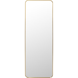 Miroir Simply 200x70cm laiton Kare Design