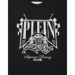 PHILIPP PLEIN T-Shirt Round Neck Ss RACING