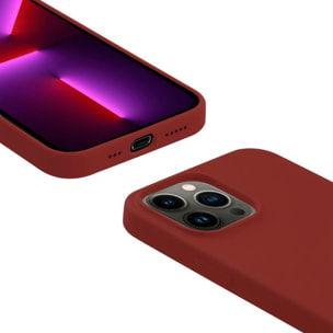 Coque ADEQWAT iPhone 13 Pro Max rouge MagSafe