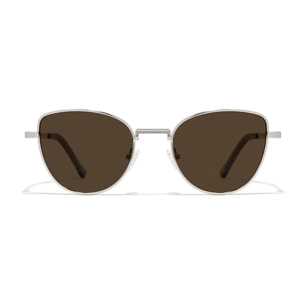 Gafas de Sol Cat-Eye Legacy Silver / Dark Brown D.Franklin