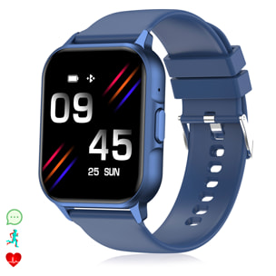 Smartwatch ZW36 con notificaciones de Apps, varios modos deportivos. Monitor de tensión y oxígeno, termómetro.