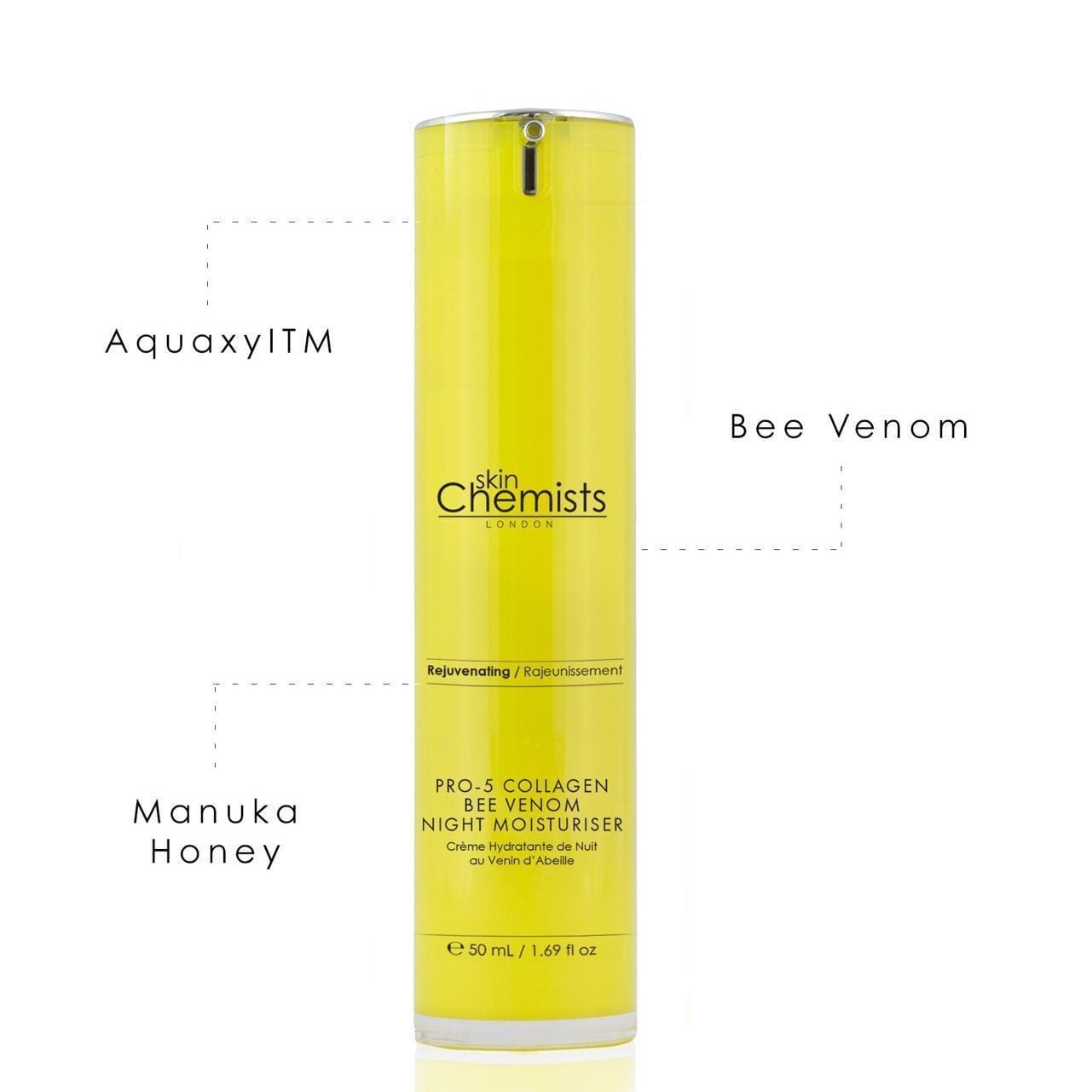 Pro-5 Colageno Hidratante de Noche con Veneno de Abeja 50ml