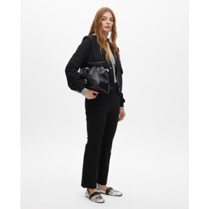 Bomber con dettagli tasche gioiello