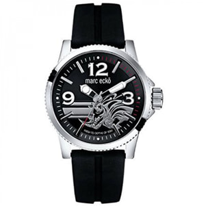 Reloj Marc Ecko E08503G1 Hombre Analogico Cuarzo con Correa de Silicona