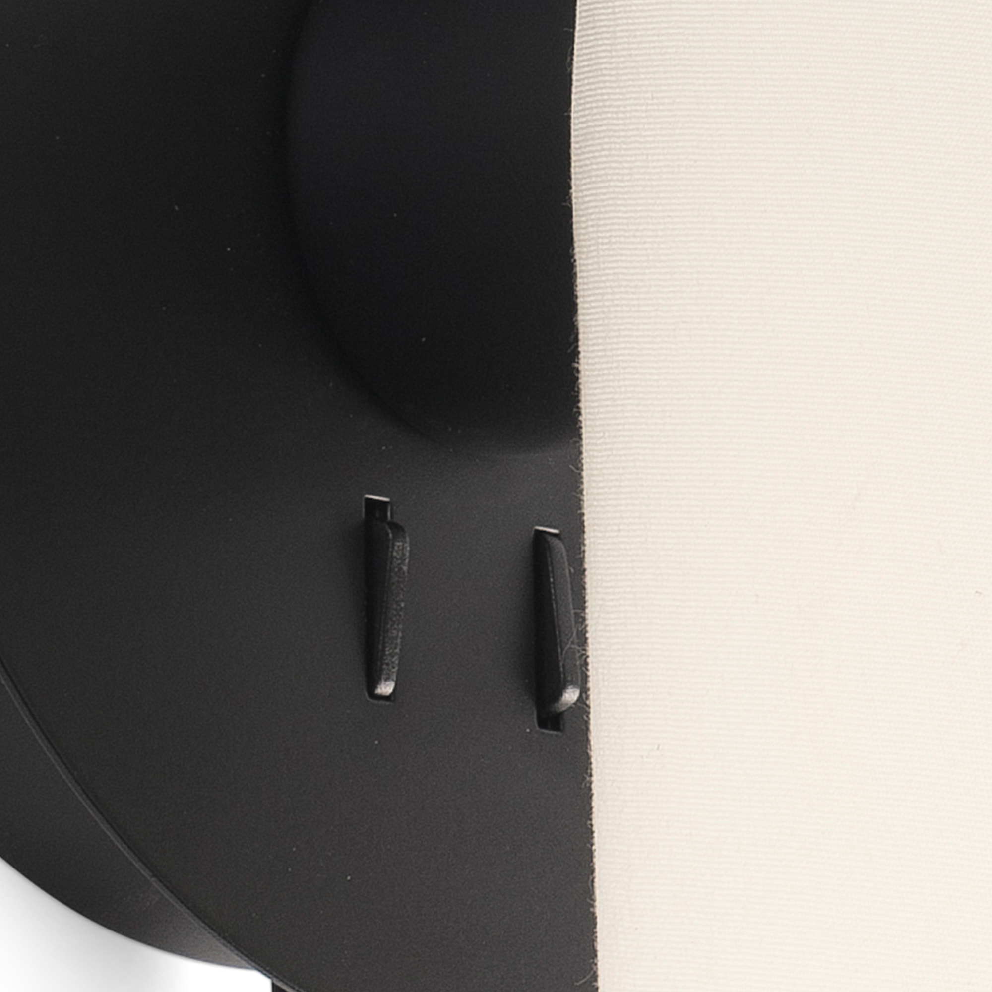 LUPE Lampe applique avec lecteur noire/beige