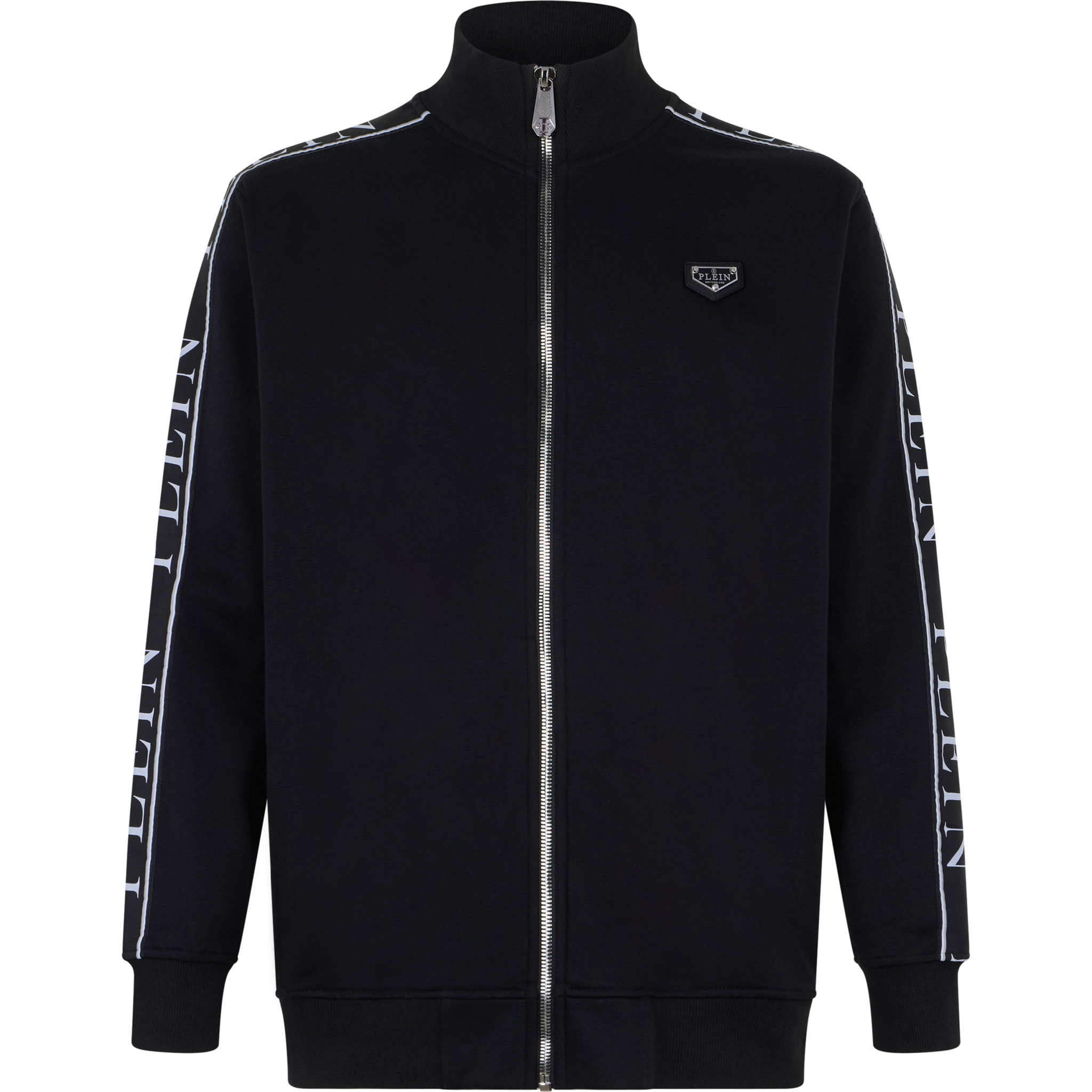 PHILIPP PLEIN Cropped Denim Jacket All-Over Roses