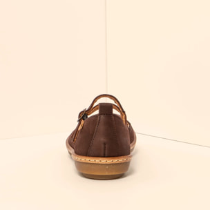 Bailarinas N5348 PLEASANT BROWN/ CORAL color Brown