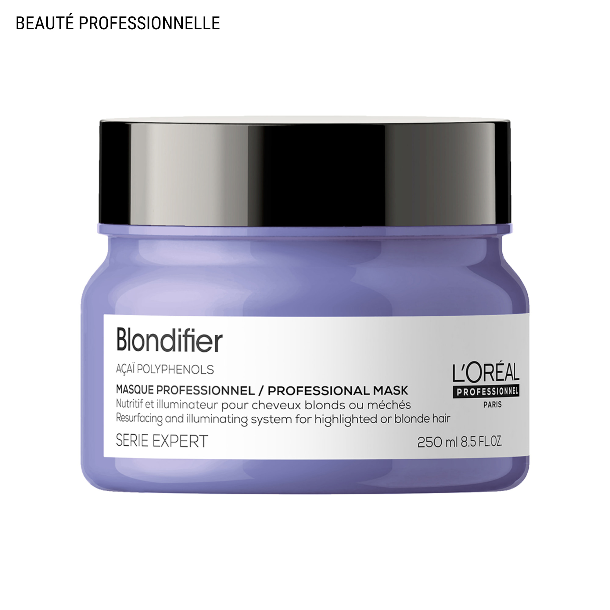 image-Masque Nutritif Blondifier Cheveux Blonds ou Méchés 250ml - Série Expert