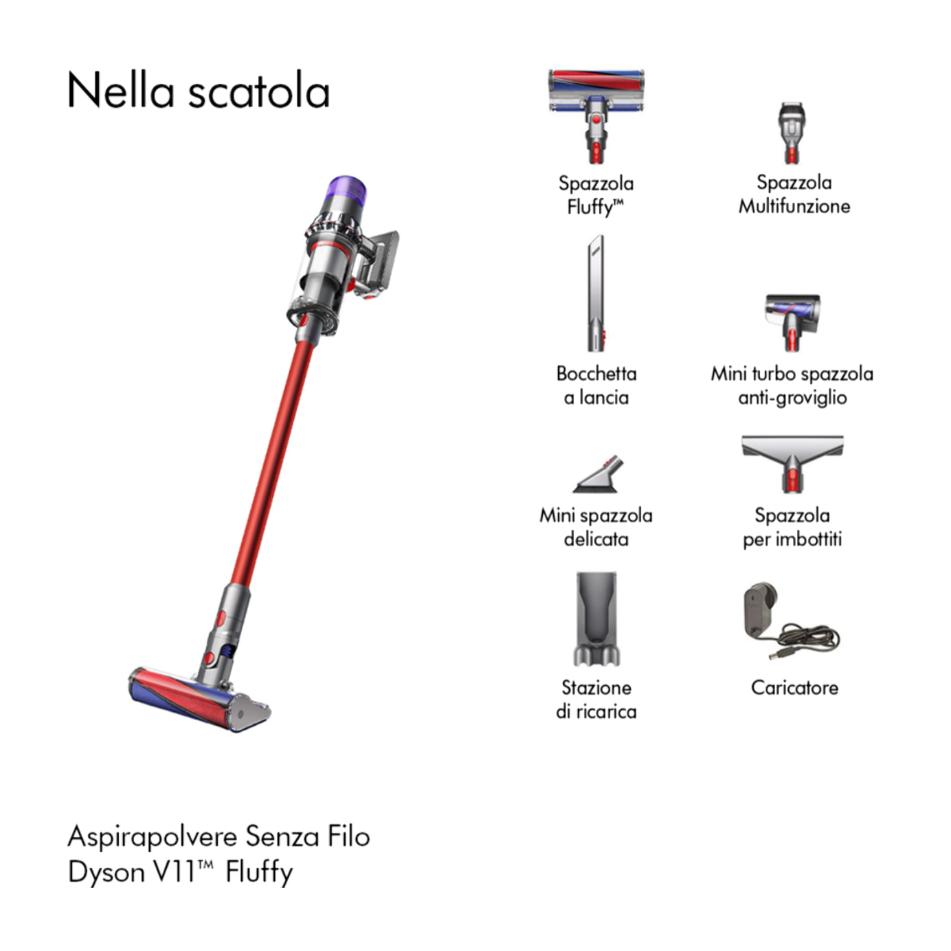 Aspirapolvere Senza Filo Dyson V11™ Fluffy