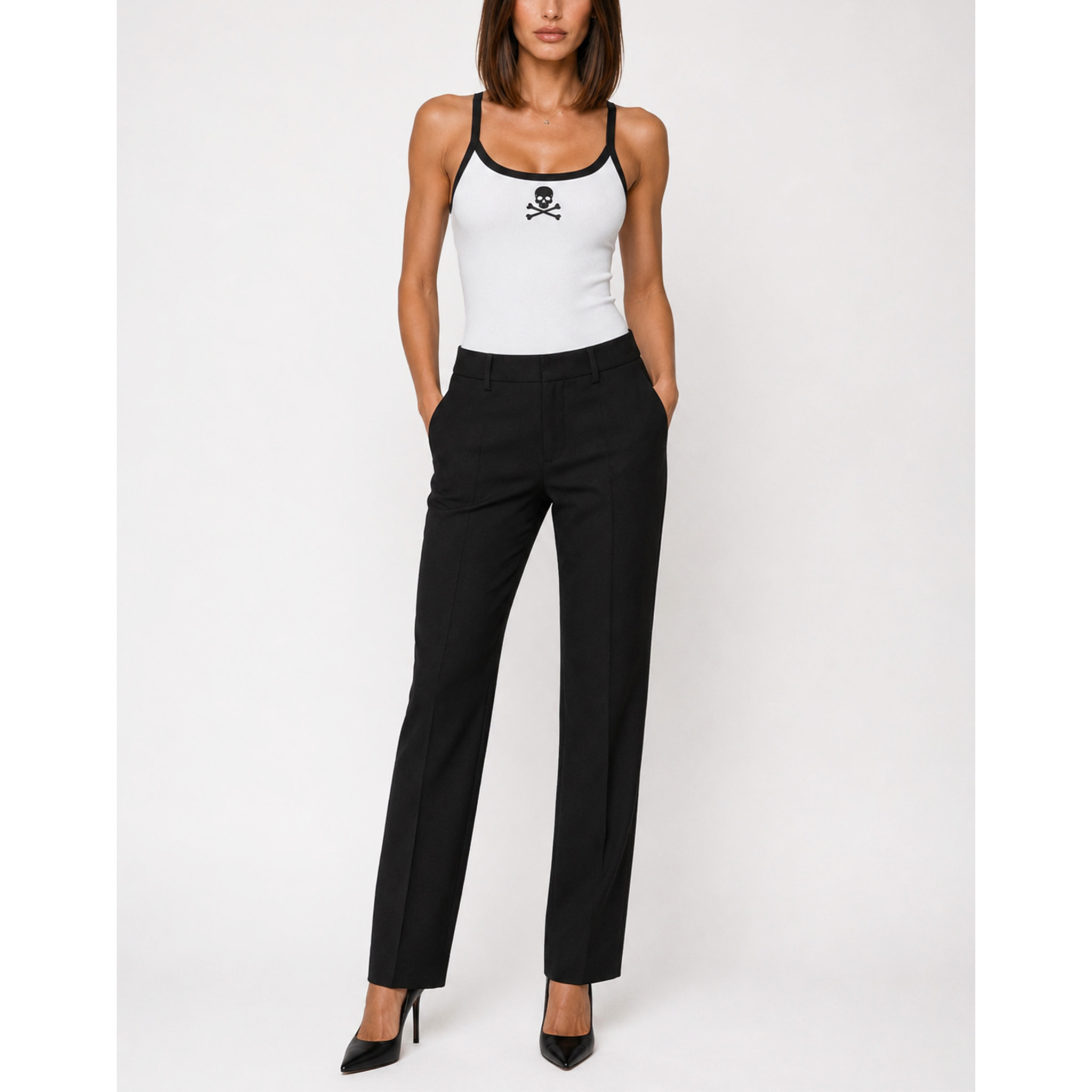 PHILIPP PLEIN Pantaloni dal taglio dritto