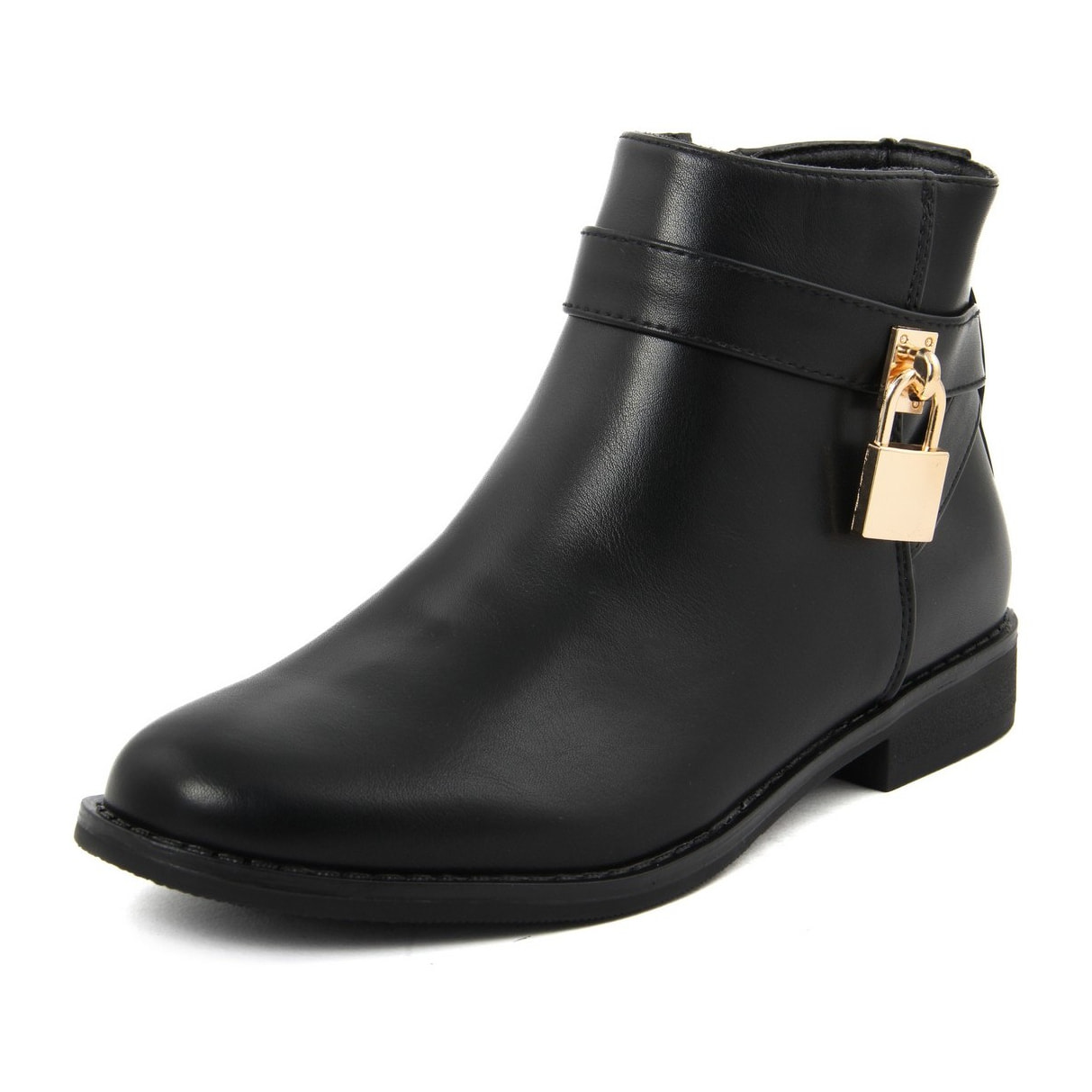 Stivaletto Donna colore Nero-Altezza tacco:2,5cm