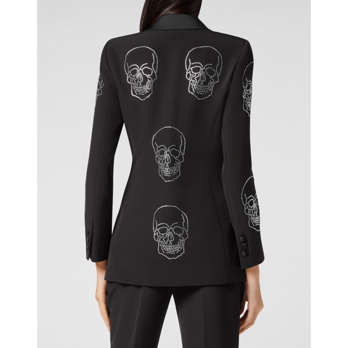 PHILIPP PLEIN ABRIGO LARGO SKULL