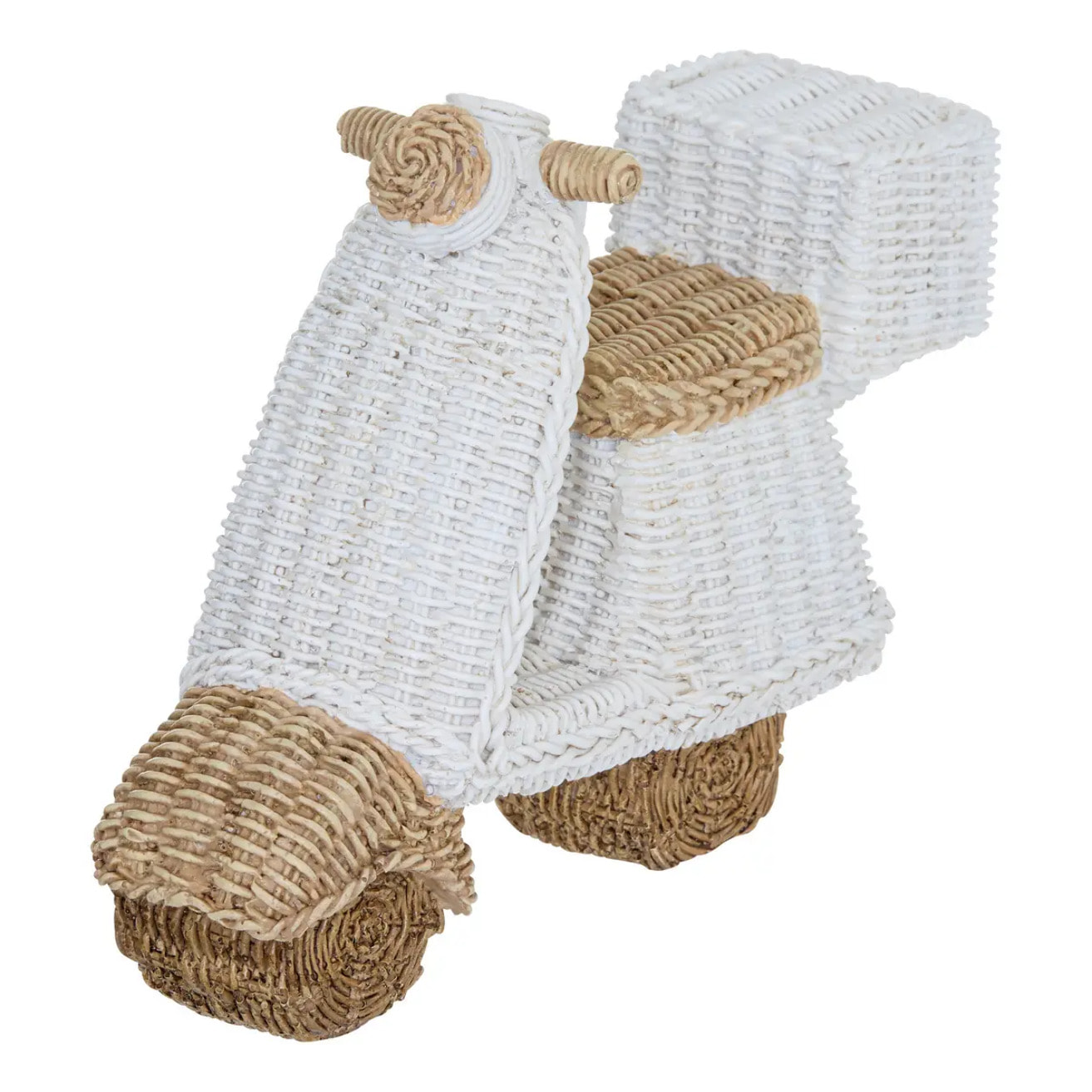 Objet décoratif scooter Vivia 19,8x7,8x13,5cm blanc