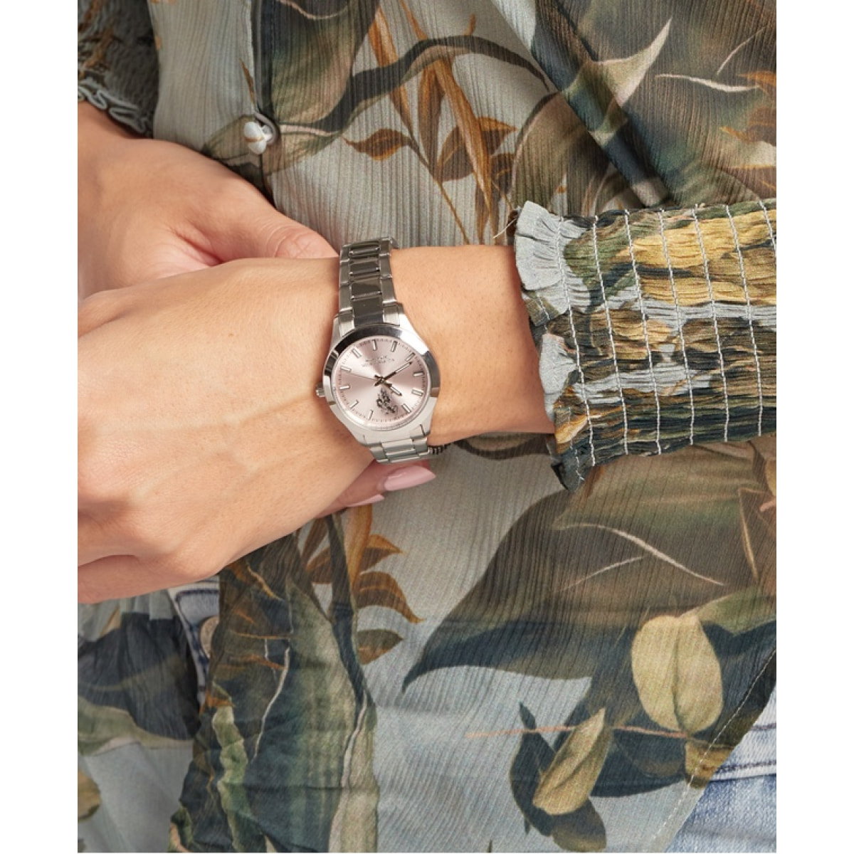 Orologio U.S. Polo Assn. In acciaio