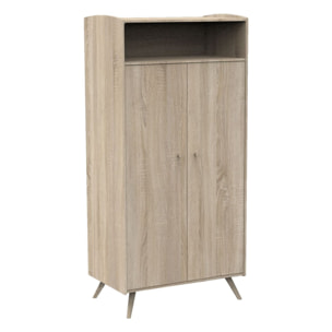 Armoire 2 portes et 1 niche