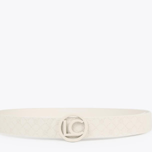 Cintura double face monogrammi LC