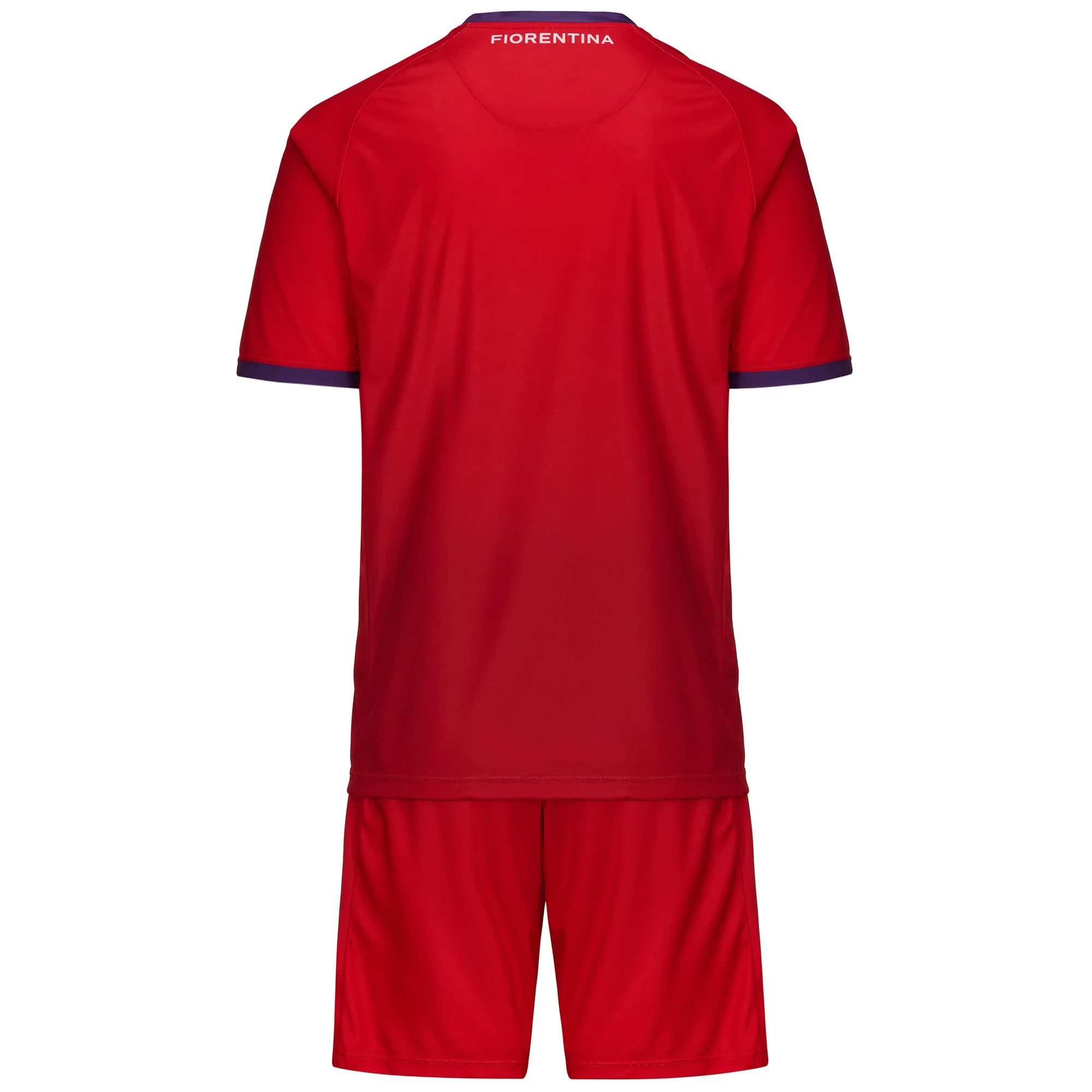 Kappa - Completi Bambino Rosso - Kombat Kit 2025 Fiorentina