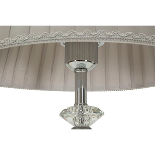 LAMPADA DA TAVOLO SILVERY CM Ø 30X56