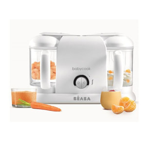 Mixeur Cuiseur Bébé BEABA Babycook duo white/silver