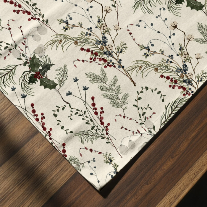 Lot de 2 sets de table anti-taches Christmas Gui 2-100