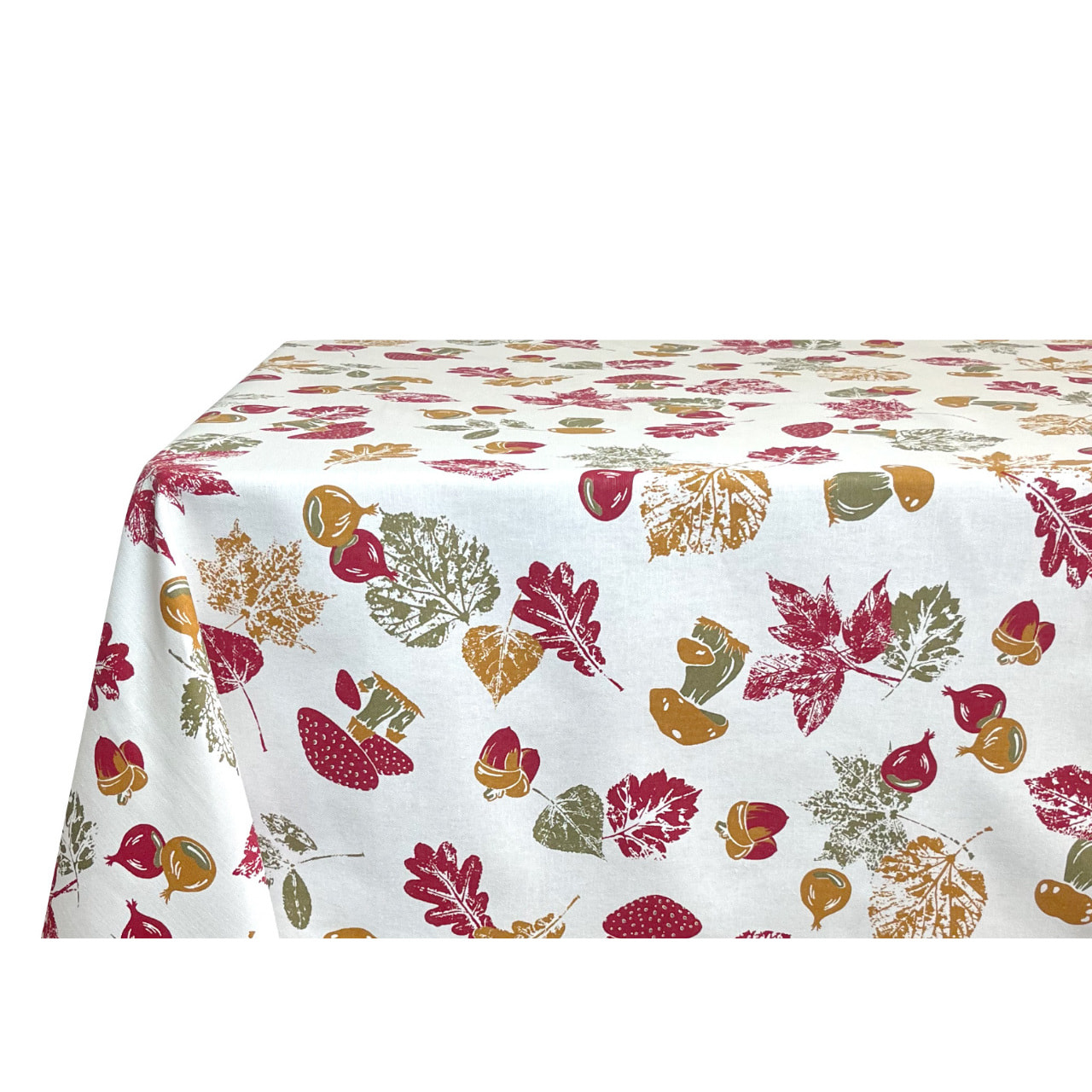 Tovaglia Cucina In 100% Cotone Made In Italy Disegno Bosco 140x140