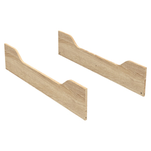 Kit d'évolution lit bébé à lit junior 140x70 décor bois