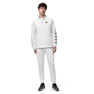 Kappa - Pantalones Hombre Blanco - Iargo