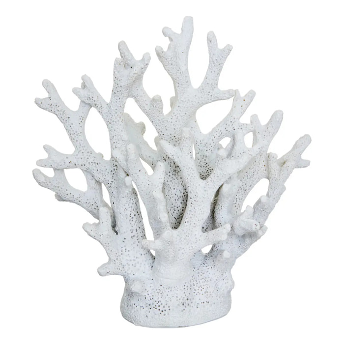 Objet déco corail Ocea 17x8,5x17cm