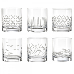 VERRES A WHISKY 280 ML MINSK - LOT DE 6