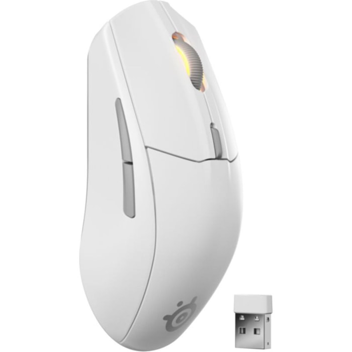 Souris Gamer Sans Fil STEELSERIES Rival 3 WL Gen 2 Blanc