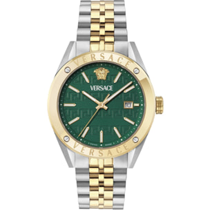 Versace Reloj Analógico De Cuarzo Athletic 3 Hands