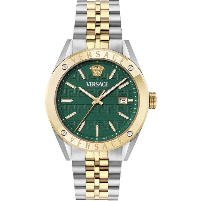 Versace Reloj Analógico De Cuarzo Athletic 3 Hands