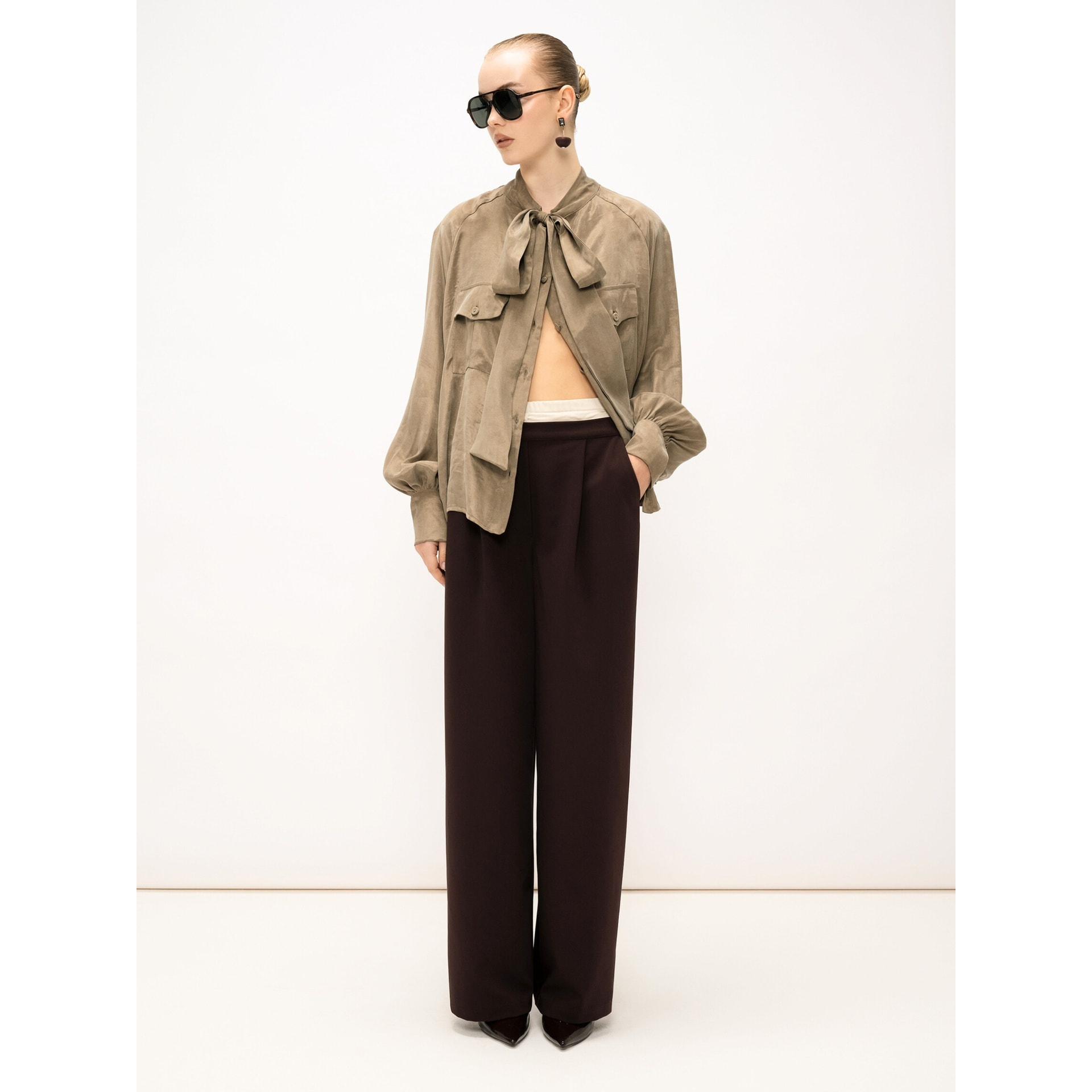 Pantaloni donna Edera Ultra - Made in Italy - 76% Poliestere